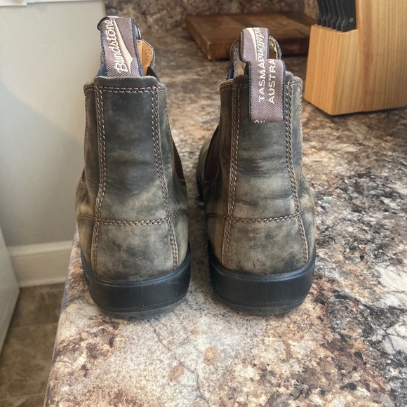 Blundstone Men's Rustic Brown Chelsea Boots - Picture 5 of 6